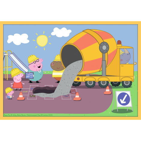Puzzle Trefl 10w1 Świnka Peppa: Z przyjaciółmi - 7